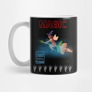 Magic Witch on a broom Mug